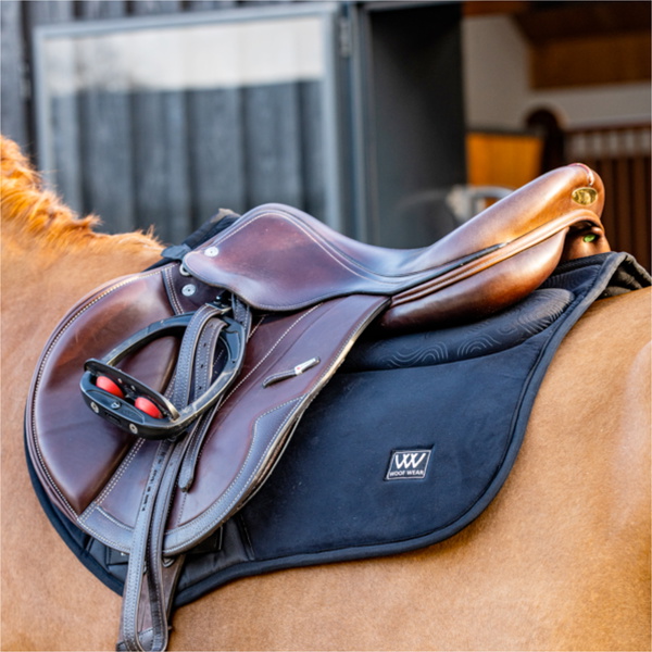 2026 Woof Wear Elite Comfort Plus Close Contact Saddle Pad WS0055-BKBK - Black